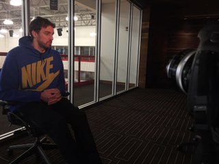 Pau Gasol: “It's a pleasure to see Messi play”