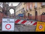 Aversa (CE) - Via Roma, partono i lavori dell'ultimo tratto: disagi alla viabilità (11.02.16)
