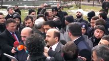 Ankara Adliyesi önünde açıklama yapan gruba da polis engel oldu