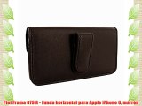 Piel Frama 679M - Funda horizontal para Apple iPhone 6 marrón