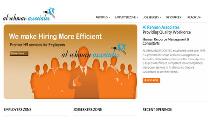 Al Rehman Associates : Overseas HR Consultant Since 1975
