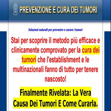 eBooK PREVENZIONE E CURA DEI TUMORI