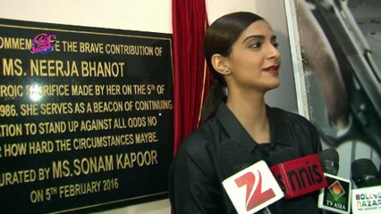 Sonam Kapoor At Xaviers Institute To Inaugurating Neerja Bhanot Plaque-1_1