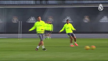 Cristiano #Amazing Goals During training 12.02.2016