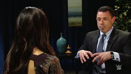 Michael Cole Interviews Brie Bella