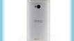 Mulbess® HTC One Funda de Doble TPU y estuche rígido de para HTC One M7 (Blanco/ Transparente)