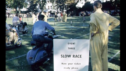 championnat d'Europe régularité Vespa 1960