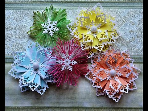 МК - ажурные снежинки своими руками - master class - openwork snowflake with your hands