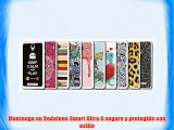 Funda Gel Flexible Vodafone Smart Ultra 6 BeCool Arte Japonés La gran ola [  1 Protector Cristal