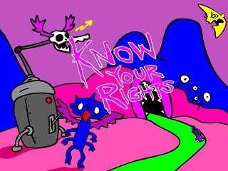 Lazy Llamas - Know Your Rights (Animated Music video)