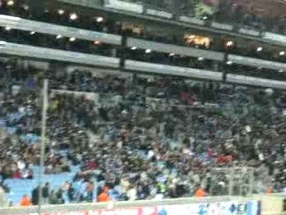 OM - Monaco (1) fin échauffement monégasques