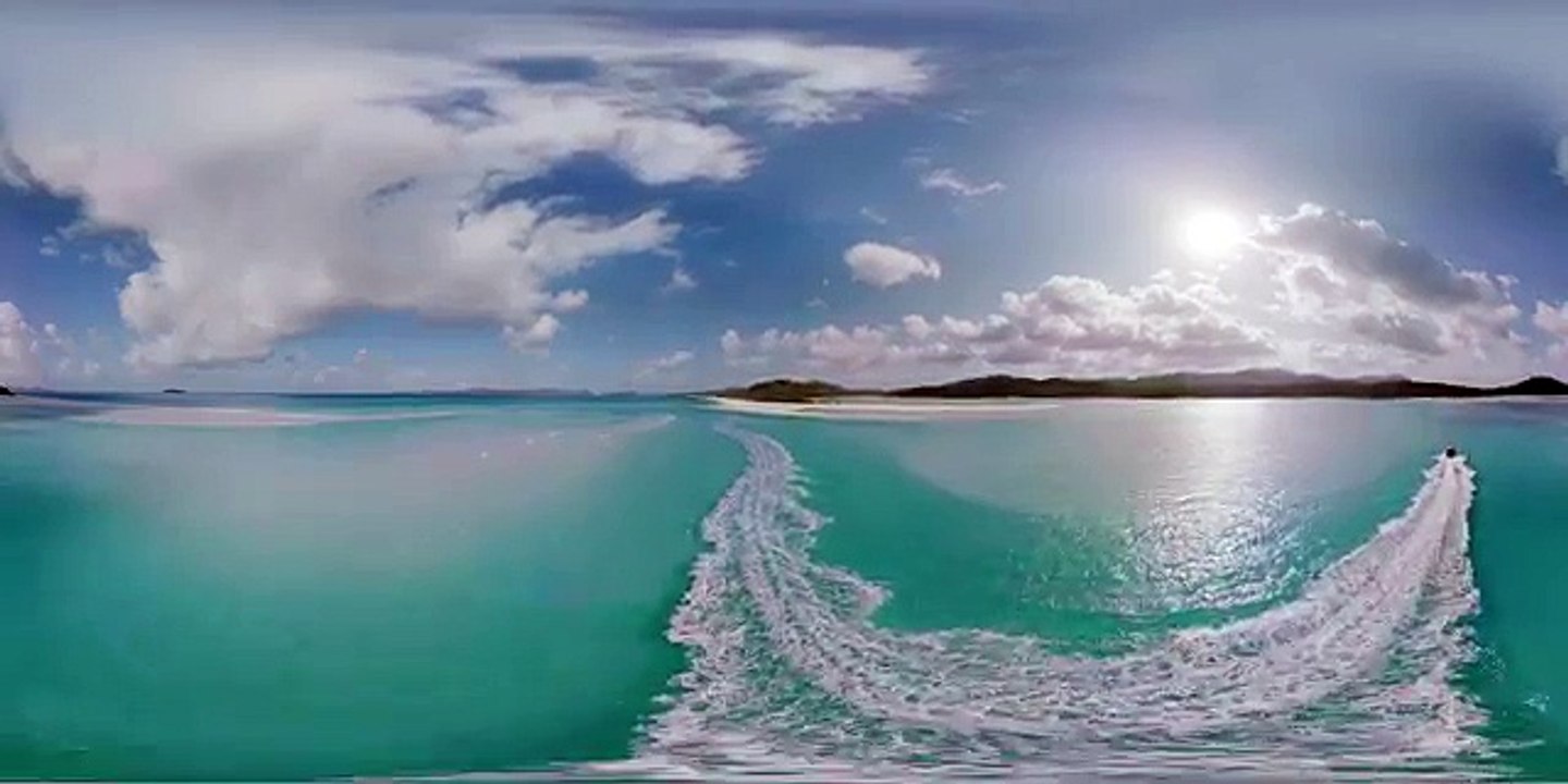 360׃ Whitehaven Beach and Hamilton Island, Queensland, Australia