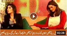 Qandeel Baloch vs Mathira fight live on TV! – Mathira walked Out after Awesome Bezzati