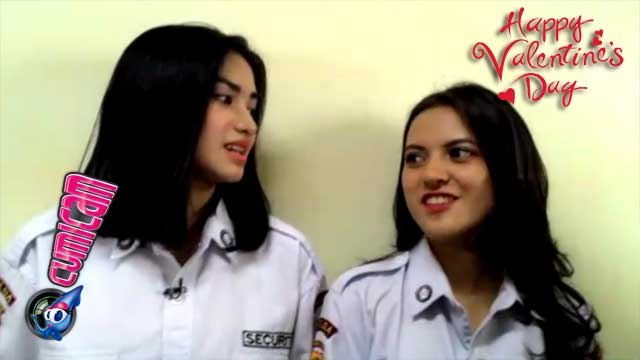Ochi-Marsha, Security Cantik Bicara Valentine - Cumicam 12 Februari 2016
