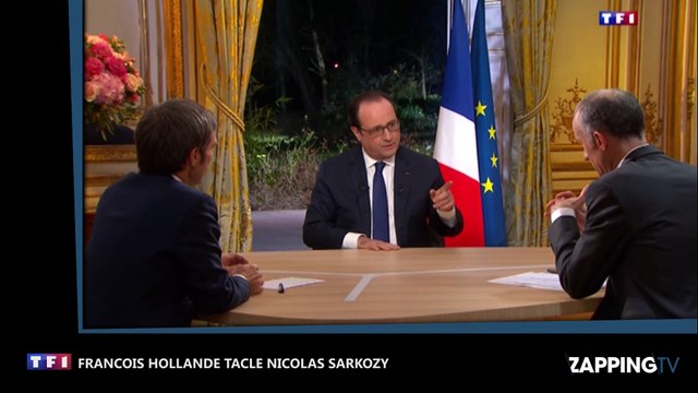Remaniement : François Hollande tacle Nicolas Sarkozy sur sa politique
