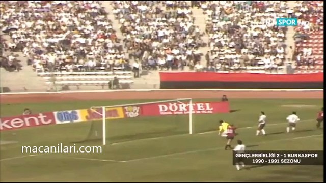 07.10.1990 - 1990-1991 Turkish 1st League Matchday 7 Gençlerbirliği 2-1 Bursaspor