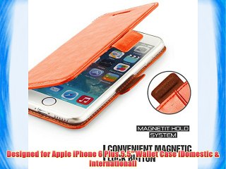 Funda Para iPhone 6 Plus - Mulbess Funda De Piel Tipo Cartera Para Apple iPhone 6 Plus 5.5