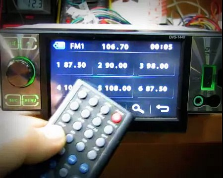 Prology DVS-1440.Настройка сенсорного экрана