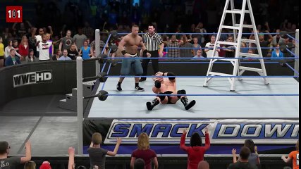 High Flying Ladder Maneuvers - WWE 2K15 Top 10