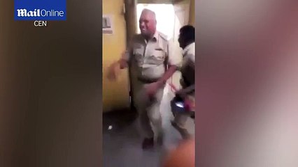 Indian prison officer Shankaran suspended after video of him
