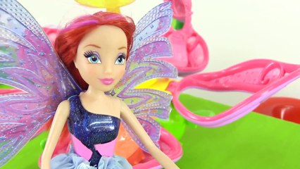 Видео для девочек. Феи Винкс и волшебная книга.