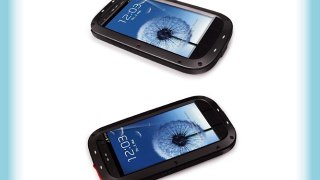 Alienwork Funda para Samsung Galaxy S3 Prueba de golpes protectora bumper case Resistente las