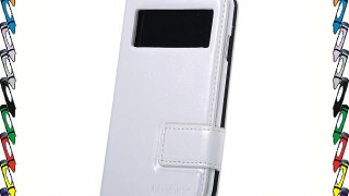 Blumax - Funda ultrafina de piel sintética tipo libro para Samsung Galaxy S4 i9500/i9505 (con