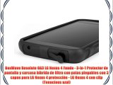 BoxWave Resolute OA3 LG Nexus 4 Funda - 3-in-1 Protector de pantalla y carcasa híbrida de Ultra