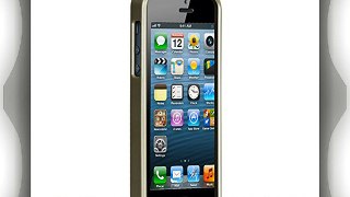 Case-Mate Glam - Funda trasera para Apple iPhone 5 oro brillante