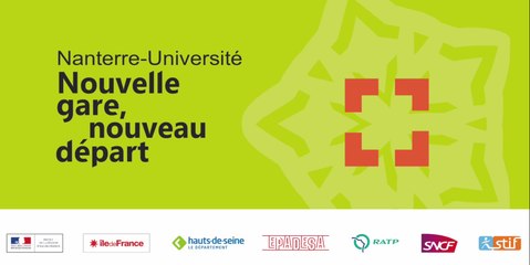 Gare Nanterre-Université : Nouvelle gare, nouveau départ !