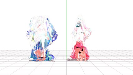 Mmd Glide - Kitty Keyhole Model Test