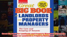 Download PDF  Great Big Book For Landlords and Property Managers Great Big Book for Landlords  FULL FREE