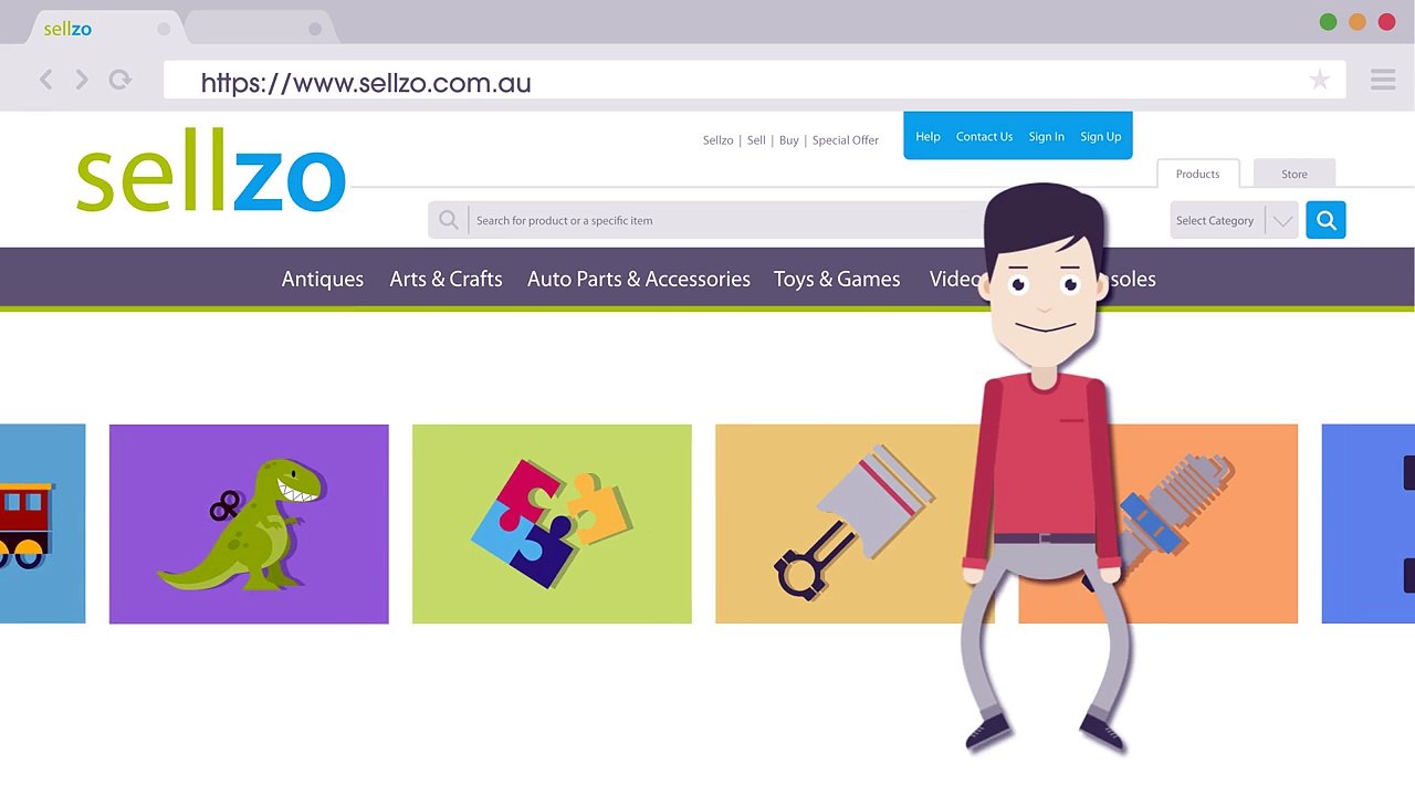 Sellzo Australia - Innovative Online Virtual shopping Centre