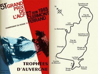 Tour de piste à Charade 70' en Tyrell F1 71' sur Rfactor 1