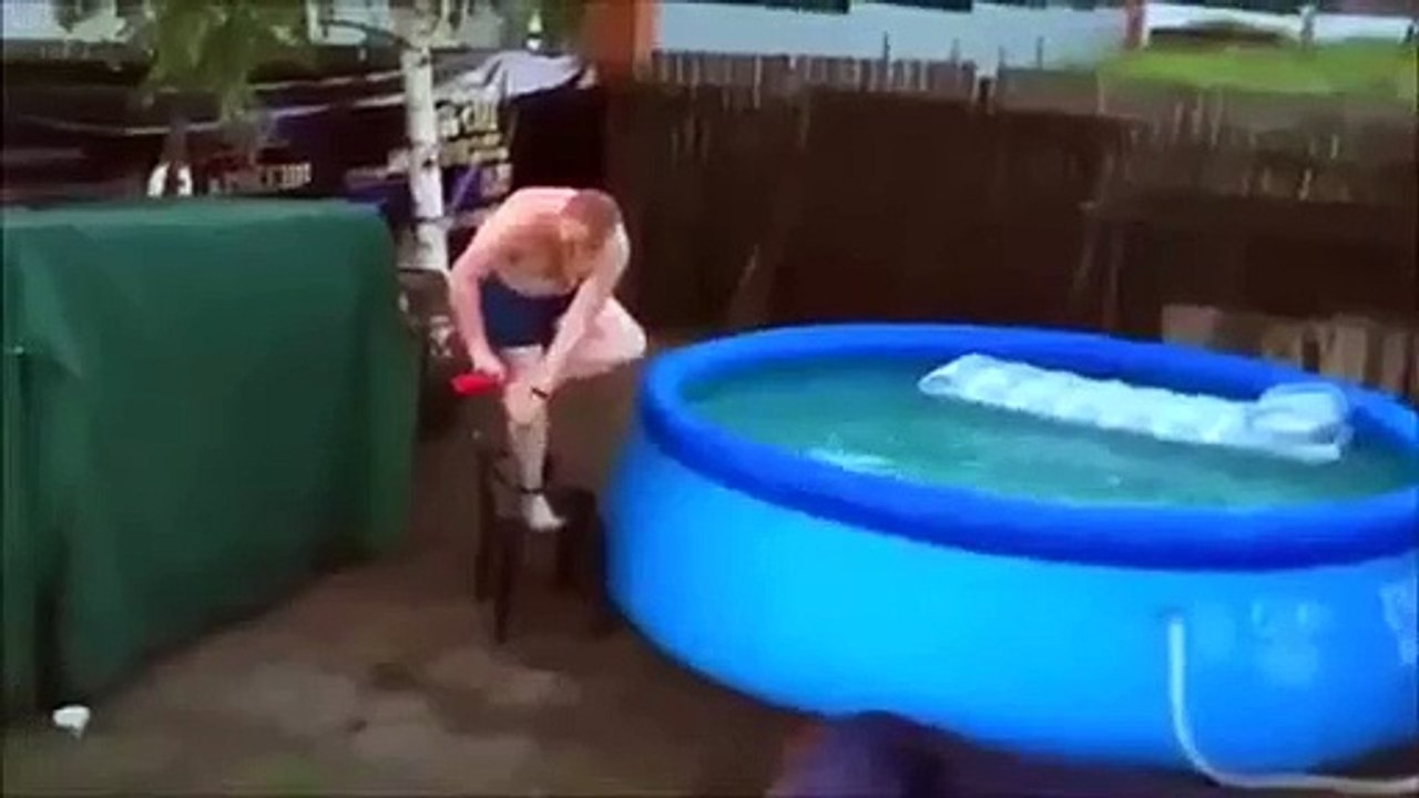 Невероятный прыжок! Я думал он упадет ! Полный ржач