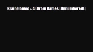 PDF Brain Games #4 (Brain Games (Unnumbered)) pdf book free