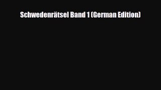 Download Schwedenrätsel Band 1 (German Edition) pdf book free