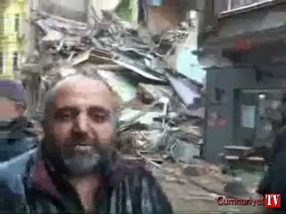 Görgü tanığı çökme anlarını anlattı