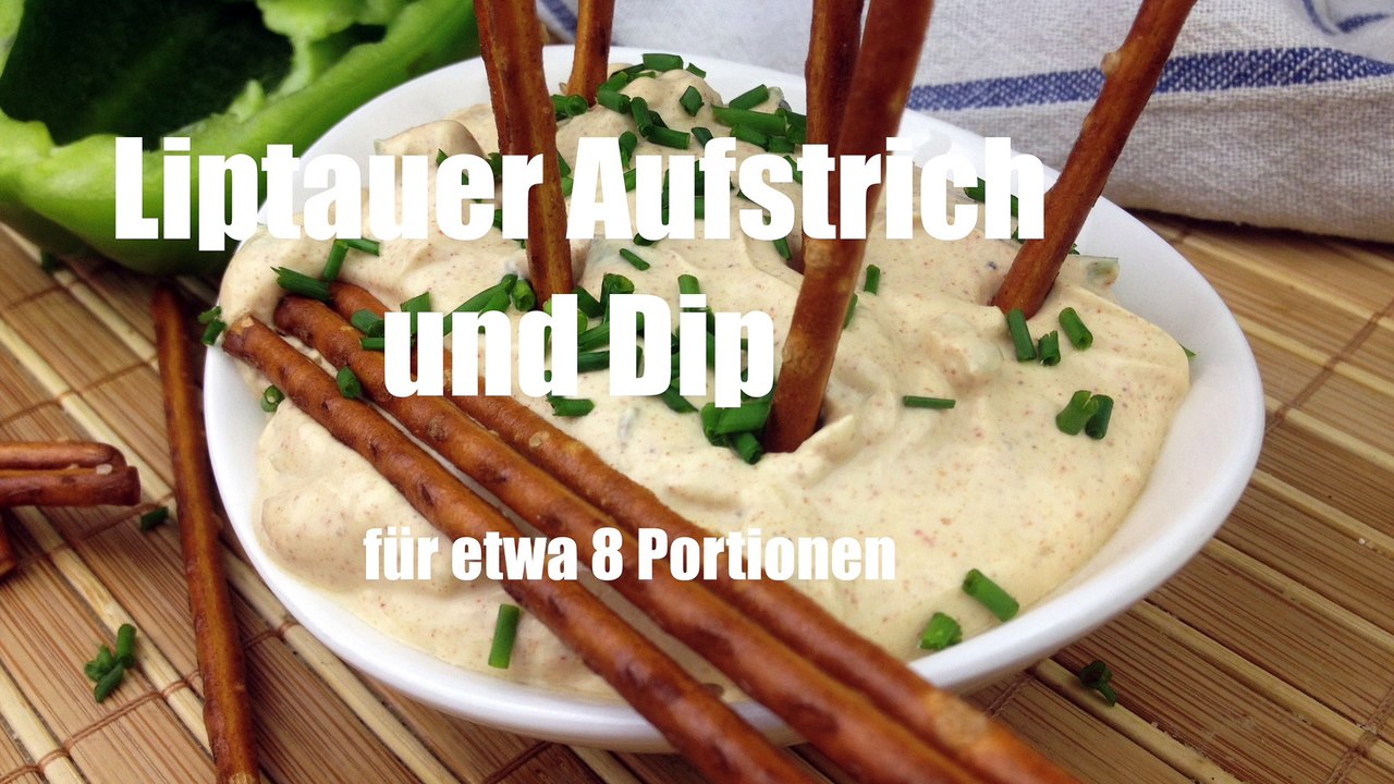 Lecker(er) Liptauer Aufstrich | Dip Rezept