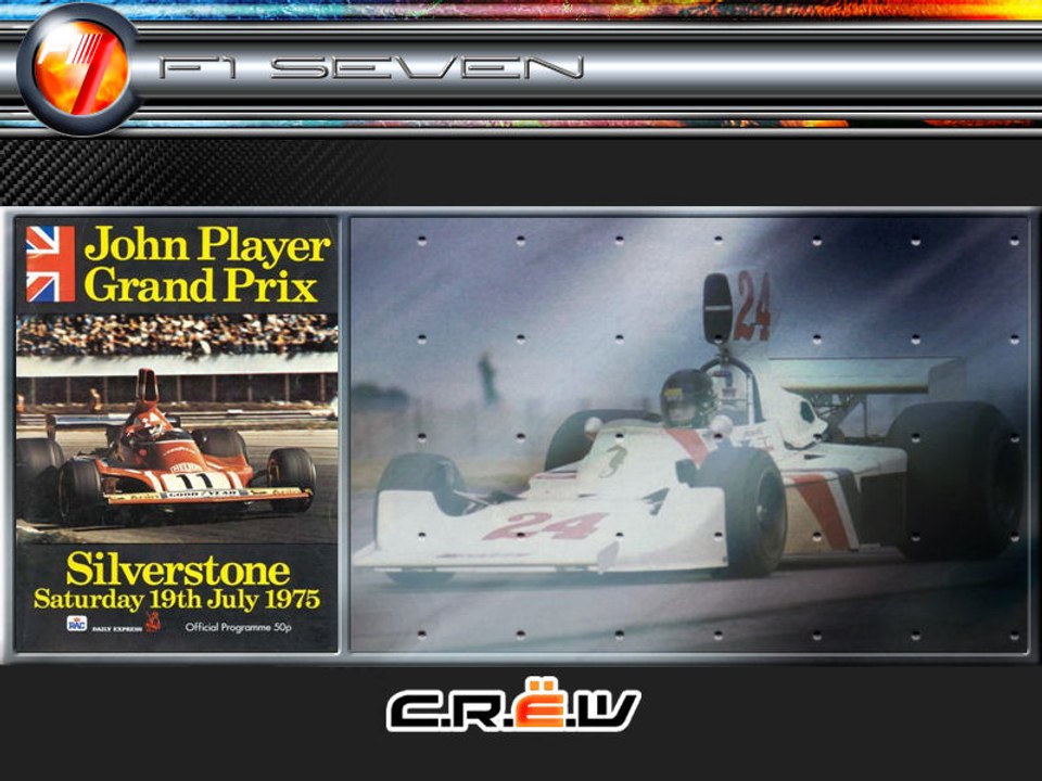 Tour de piste à Silverstone 75' en  Tyrell F1 71' sur Rfactor 1