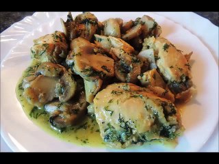 Курица с грибами