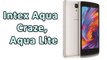 Intex Aqua Craze, Aqua Lite Budget Smartphones Launched in India