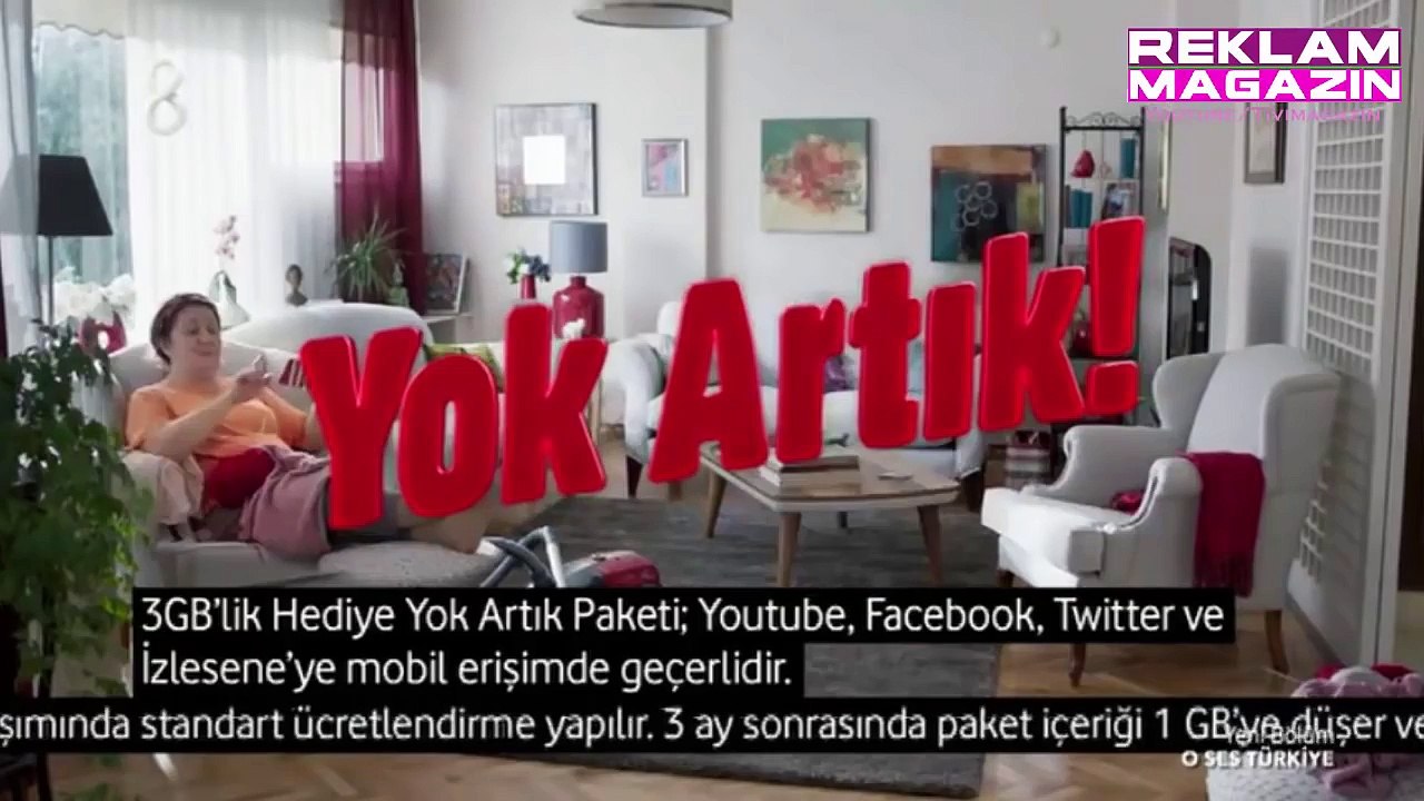 Vodafone Freezone Pazar Süpürgesi Reklamı