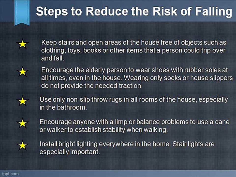 Safety Tips that help Prevent Elederly Falls