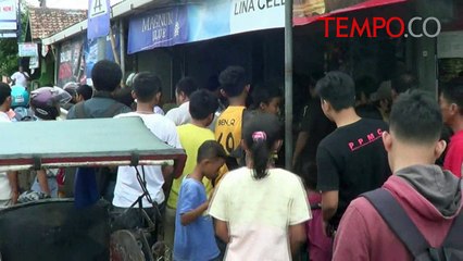 Siswa Adu Balap Motor Tabrak Tukang Becak hingga Bersimbah Darah