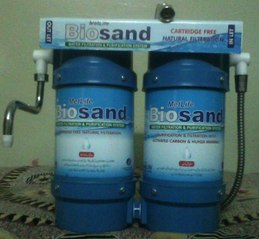 First Pakistani Cartridge Free "Bio Sand Water Filter" by Dr. Ahtisham Syed