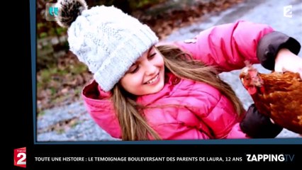 Toute une histoire : Le récit bouleversant des parents de Laura, 12 ans, qui s'est suicidée après avoir été harcelée à l'école (vidéo)