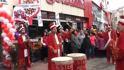 Açılışta mehter ekibine polis engeli