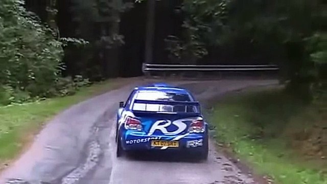 Ралли тест Subaru Impreza WRC Robert Kubica