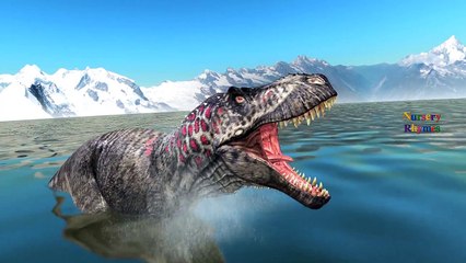 King Kong Vs Dinosaurs Cartoons for Children Finger Family Nursery Rhymes | Epic Rap Battle